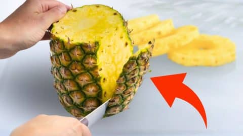 How to Cut a Pineapple in Under 5 Minutes | DIY Joy Projects and Crafts Ideas