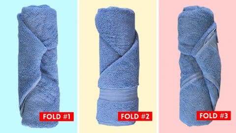 How to Fold Bath Towels Like a Pro | DIY Joy Projects and Crafts Ideas