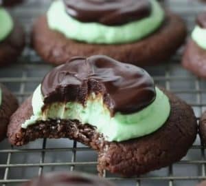 Easy No-Fail Mint Chocolate Cookies Recipe - DIY Joy