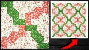 How to Make a Jagged Lattice Quilt Block