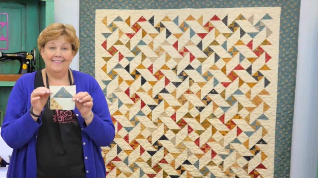 Tangled Geese Quilt With Jenny Doan
