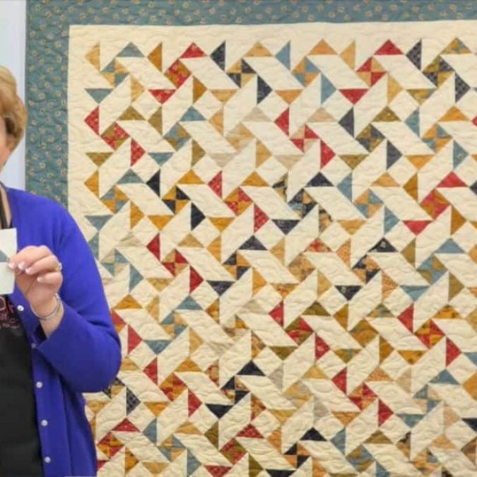 ◆大感謝祭!! Mockingbird コンクリートモデル G1G22385 Tangled Geese Quilt With Jenny Doan - DIY Joy