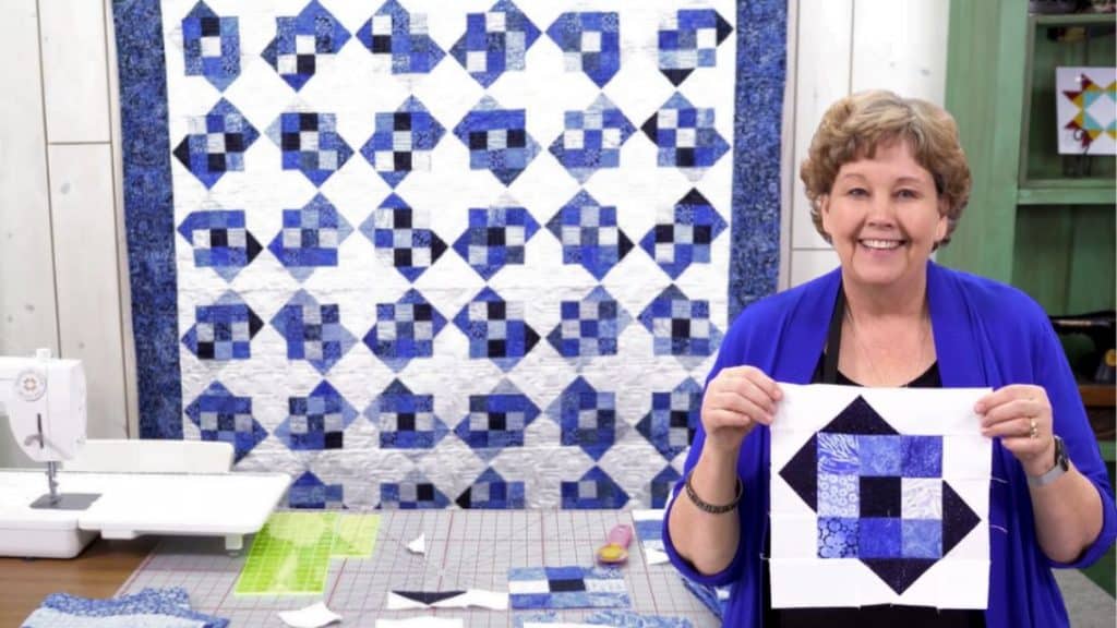 Tilted Nine Patch Quilt With Jenny Doan (1)