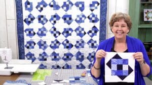 Tilted Nine Patch Quilt With Jenny Doan