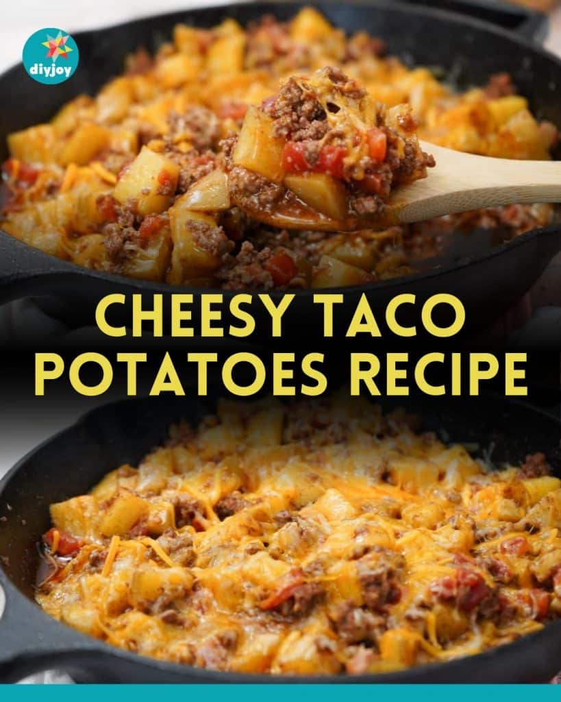 Cheesy Taco Potatoes Recipe
