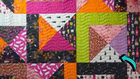 Creaky Cabin Fat Quarter Quilt Pattern | DIY Joy Projects and Crafts Ideas