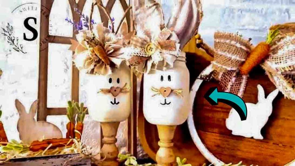 DIY Mason Jar Bunnies Tutorial