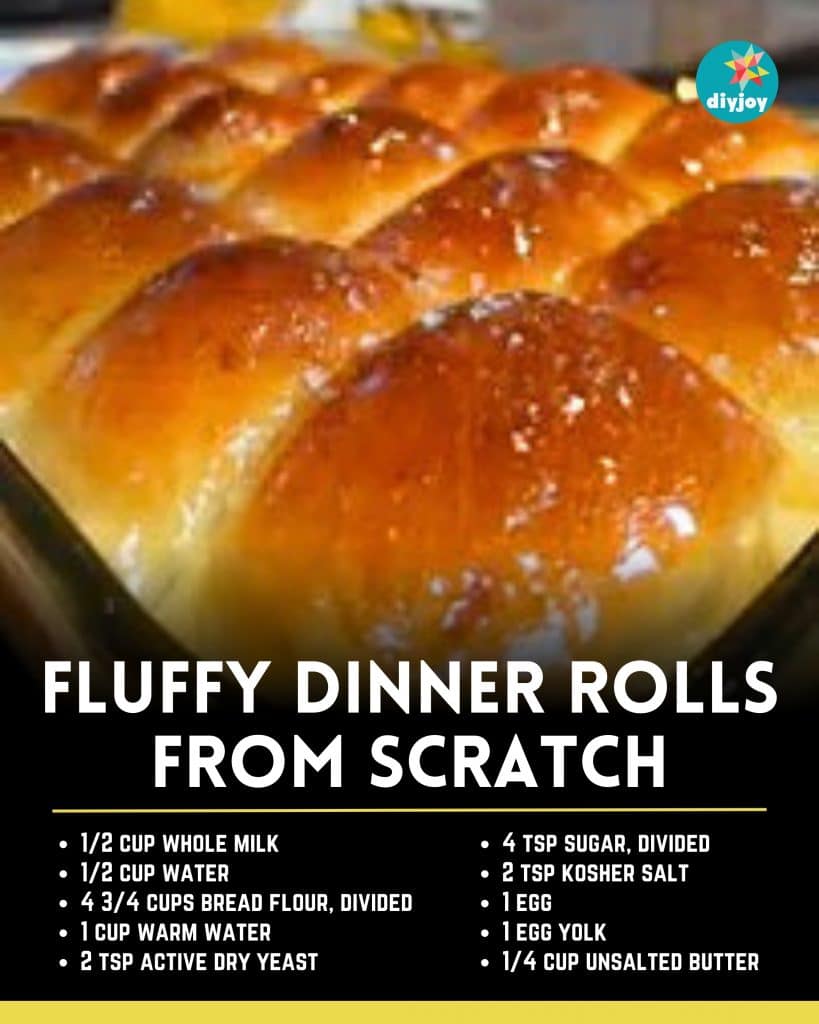 Fluffy Dinner Rolls from Scratch