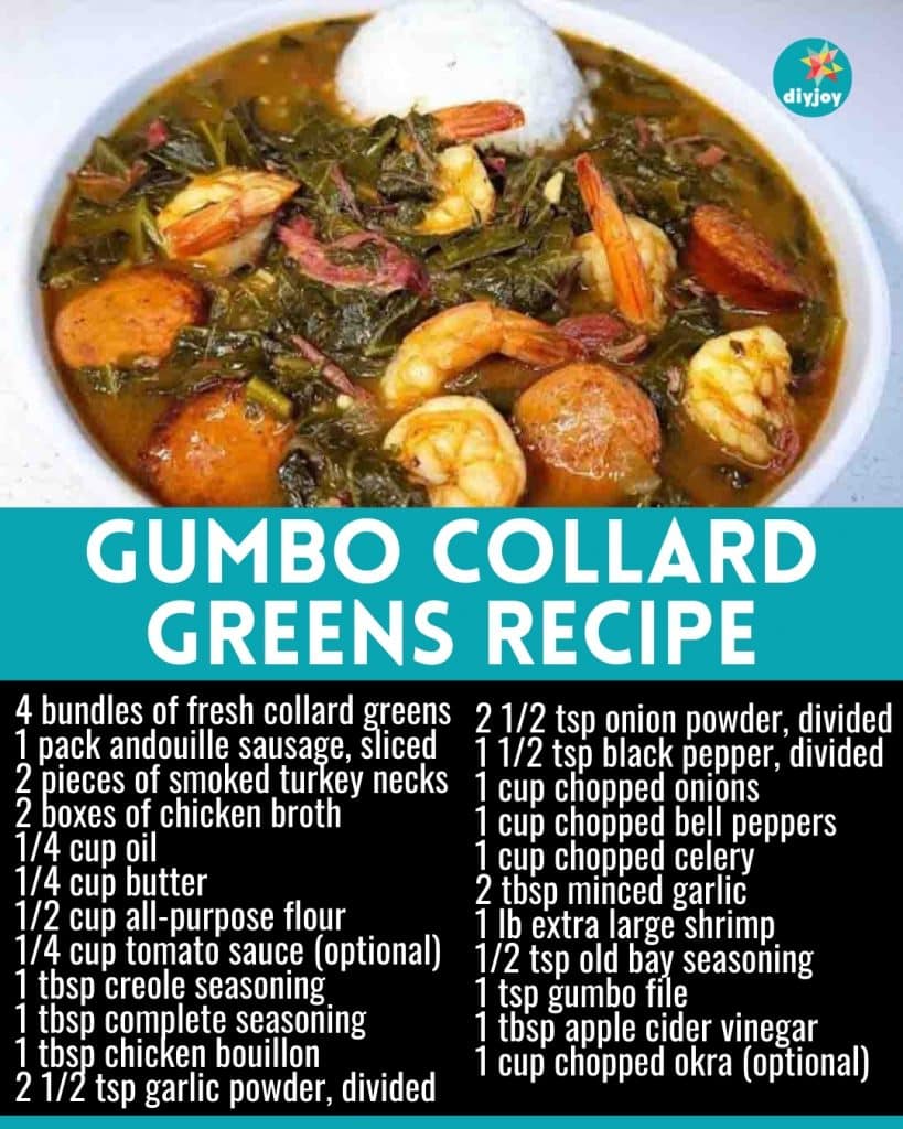 Easy Gumbo Collard Greens Recipe