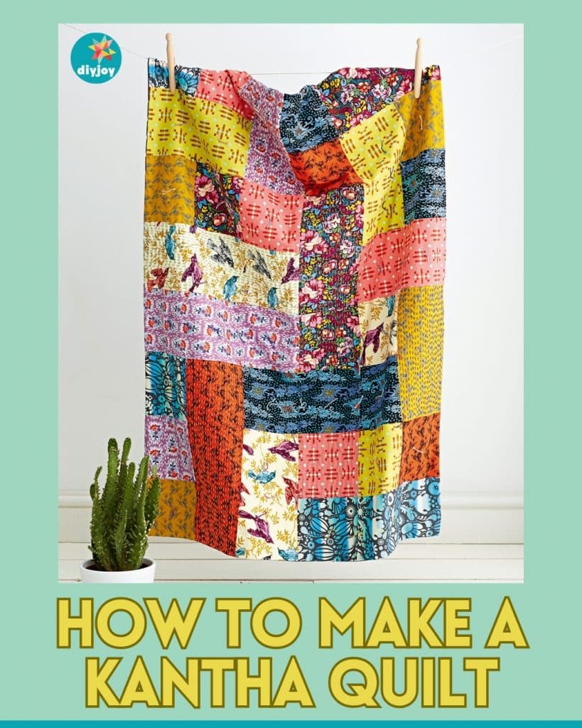 How To Make A Kantha Quilt Tutorial