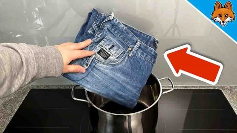 How To Make Large Jeans Fit You Perfectly | DIY Joy Projects and Crafts Ideas