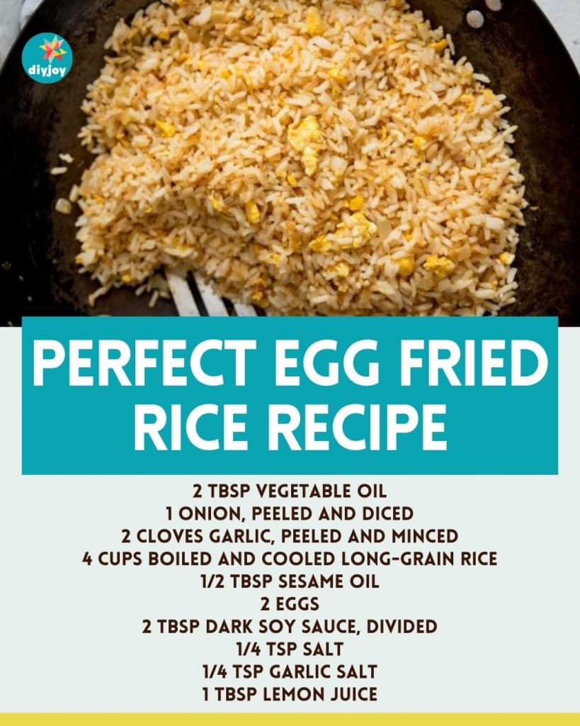 Perfect Egg Fried Rice Recipe