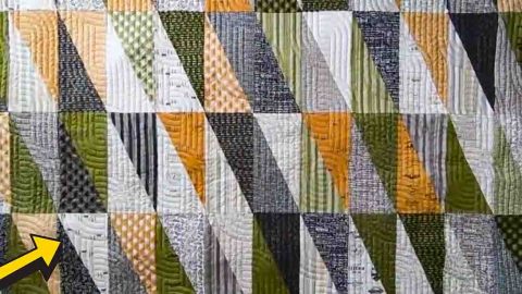 Pike’s Peak Layer Cake Quilt Pattern Tutorial | DIY Joy Projects and Crafts Ideas