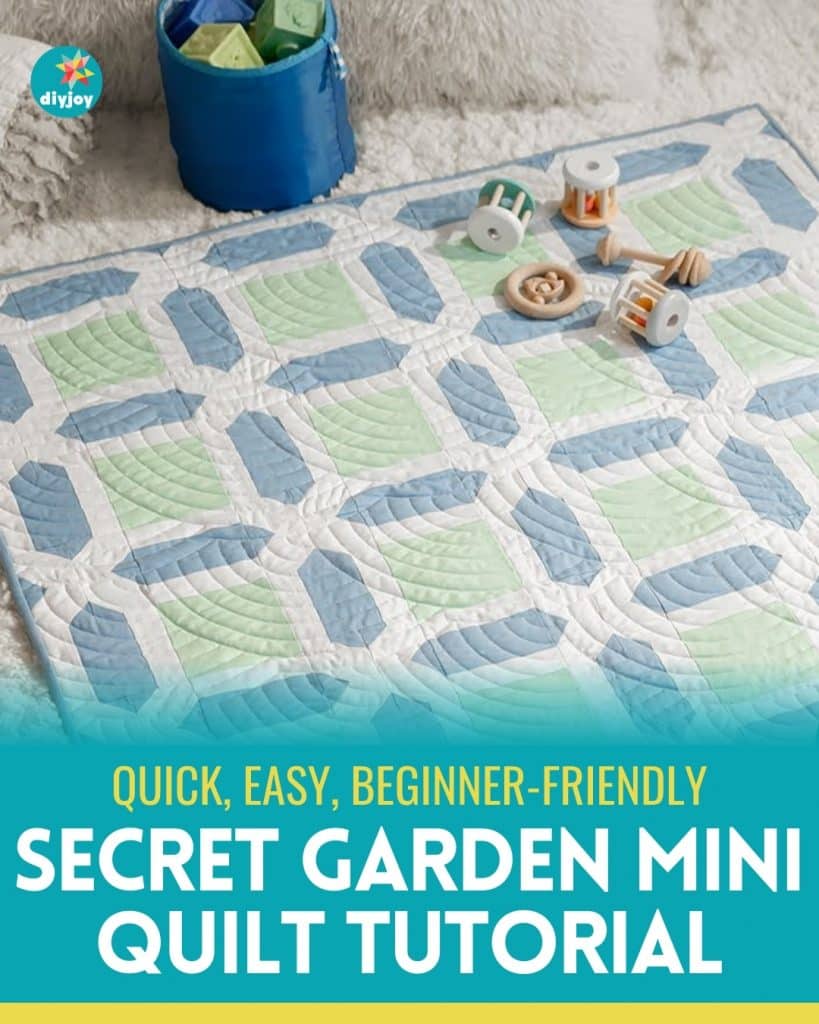 Secret Garden Mini Quilt Tutorial