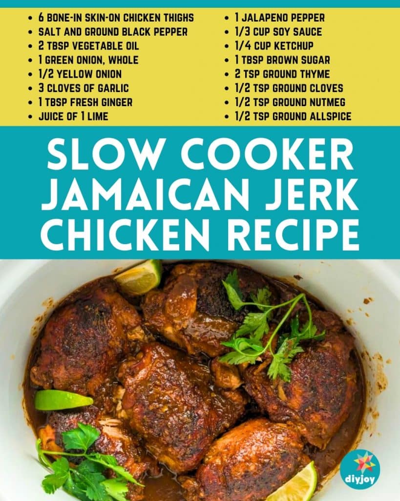 Slow Cooker Jamaican Jerk Chicken Recipe
