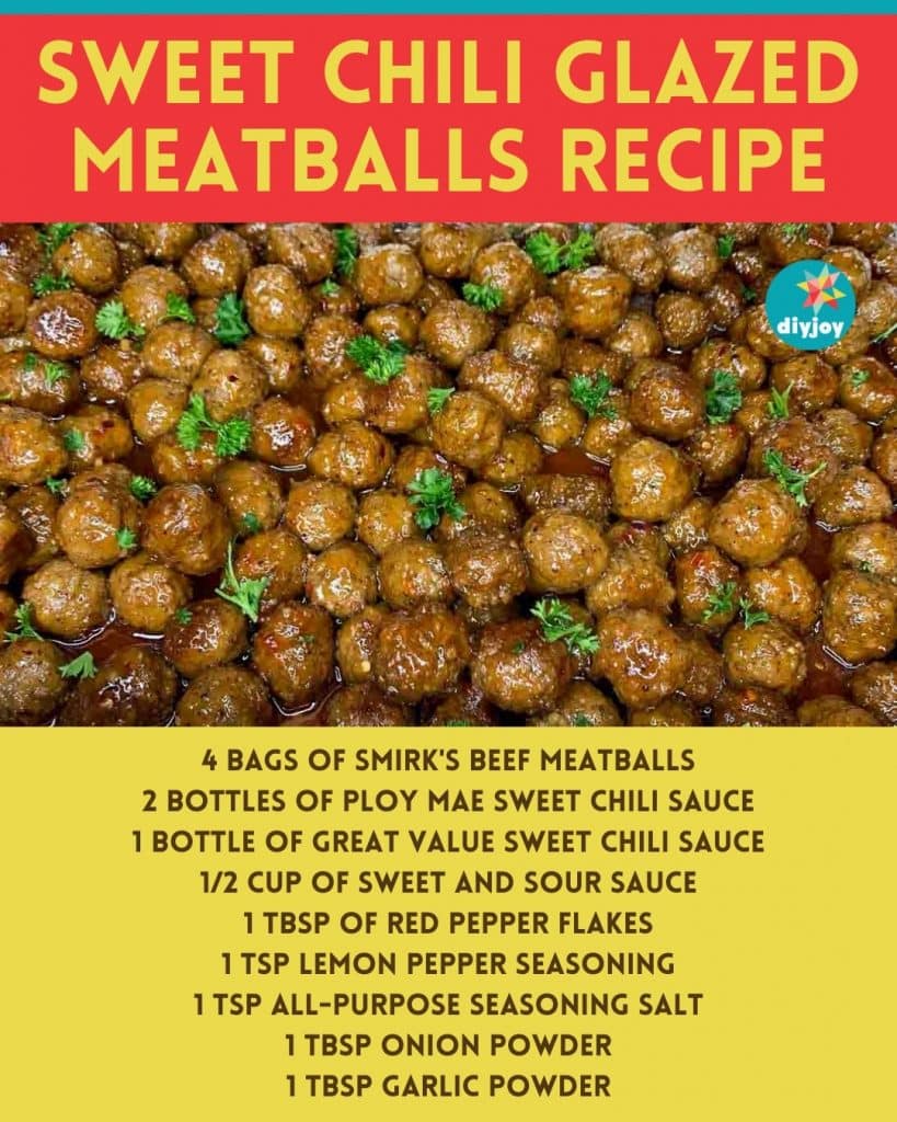 Sweet Chili Glazed Meatballs Recipe
