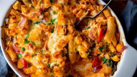 Vegetable Pasta Bake Recipe | DIY Joy Projects and Crafts Ideas