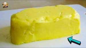 1-Ingredient Homemade Butter in 3 Minutes