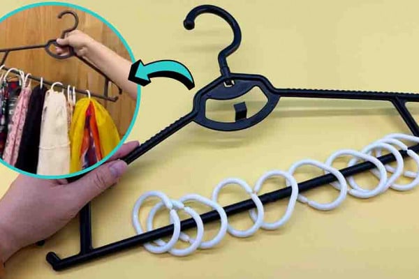 10 Useful Tricks With Clothes Hangers