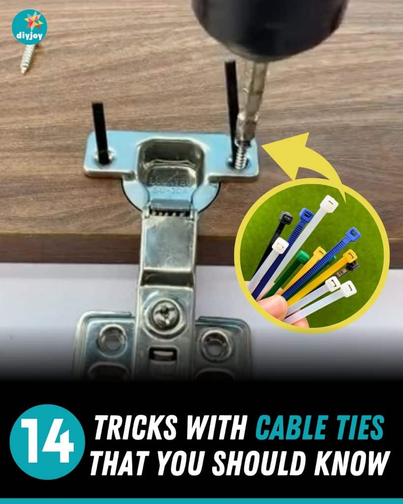 14 Tricks with Cable Ties that You Should Know