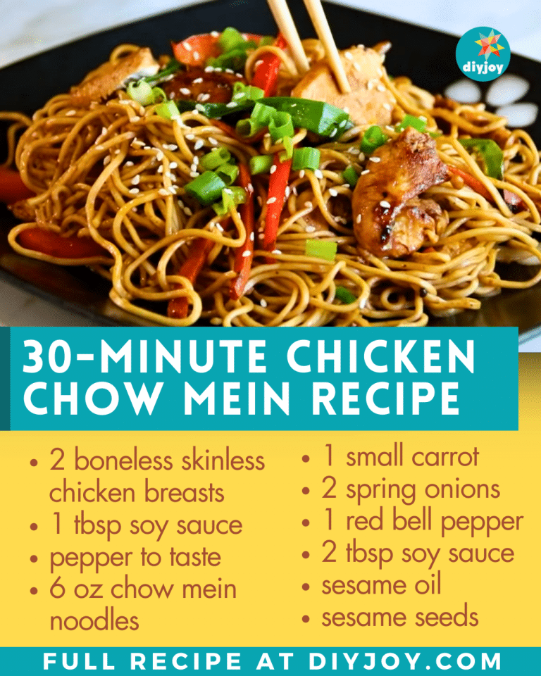 30-Minute Chicken Chow Mein