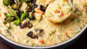 35-Minute Broccoli Cheddar Soup
