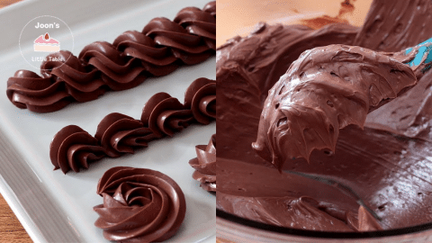 5-Ingredient Chocolate Buttercream Frosting Recipe | DIY Joy Projects and Crafts Ideas