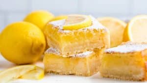 5-Ingredient Luscious Lemon Bars