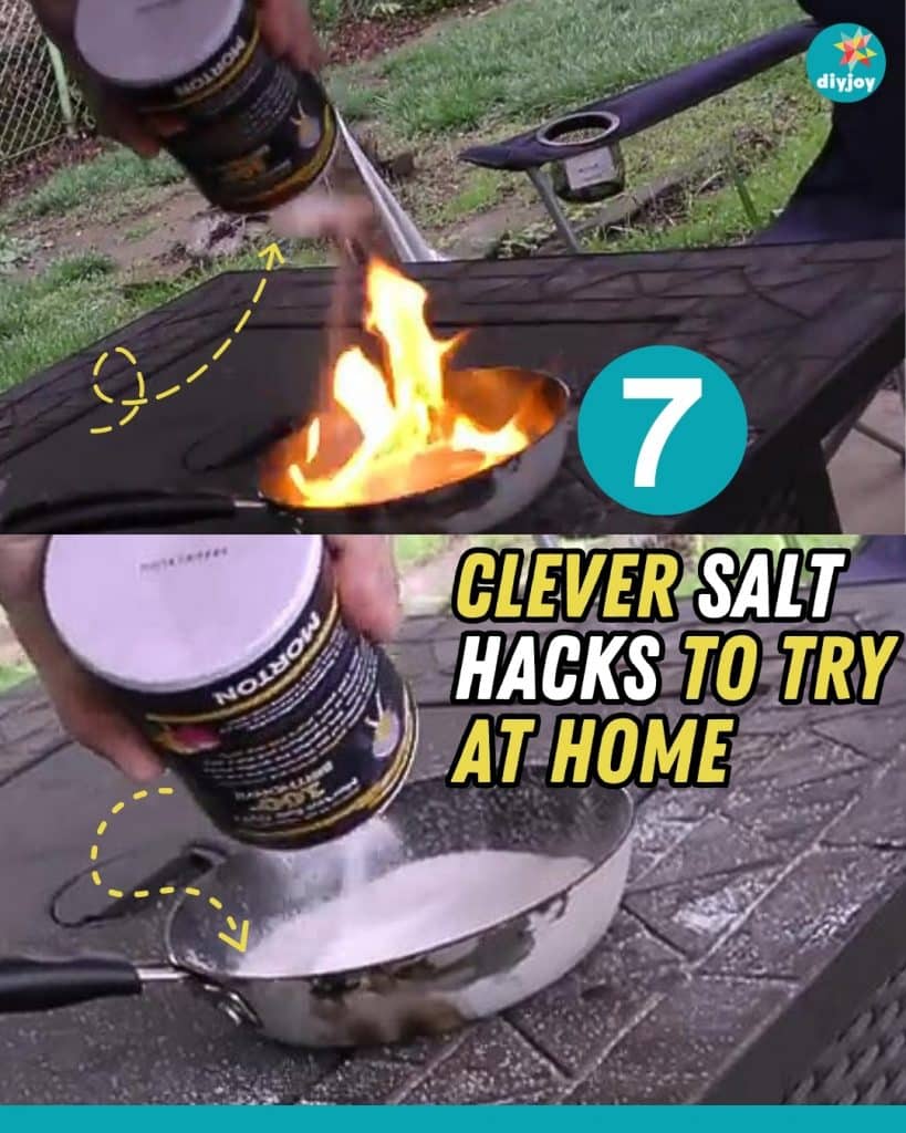 7 Clever Salt Hacks To Try At Home