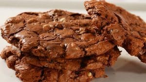 Best Ever Chocolate Fudge Cookies