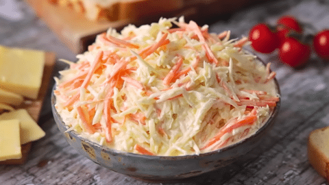 Easy 5-Minute Creamy Coleslaw Recipe | DIY Joy Projects and Crafts Ideas