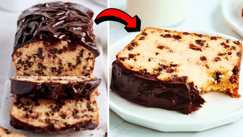 Easy Chocolate Chip Loaf Cake Recipe | DIY Joy Projects and Crafts Ideas