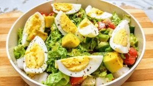 Easy & Healthy Avocado Egg Salad Recipe