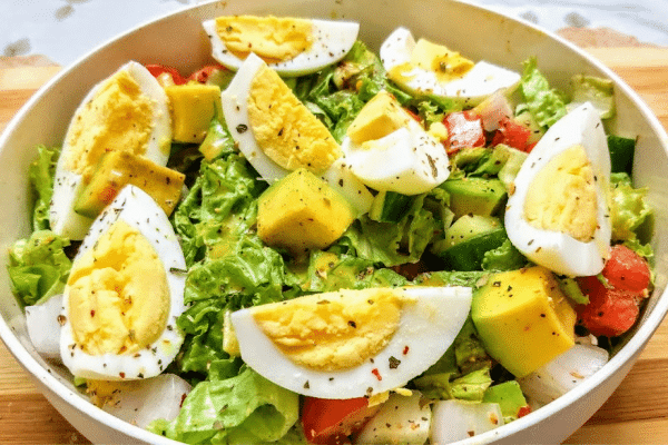 Easy & Healthy Avocado Egg Salad Recipe