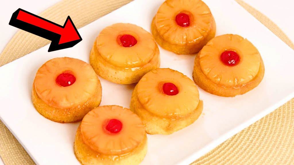 Easy Mini Pineapple Upside Down Cake Recipe
