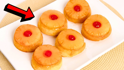Easy Mini Pineapple Upside Down Cake Recipe | DIY Joy Projects and Crafts Ideas