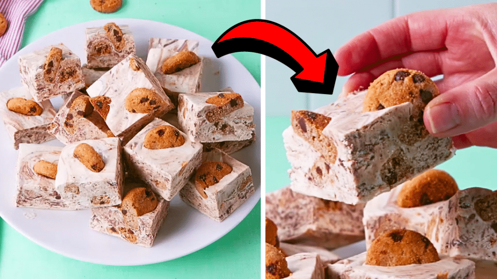 Easy No-Bake Milk 'n Cookie Fudge Recipe