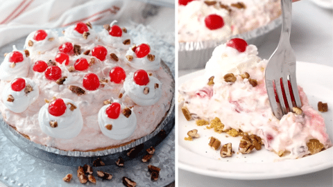 Easy No-Bake Millionaire Pie Recipe | DIY Joy Projects and Crafts Ideas