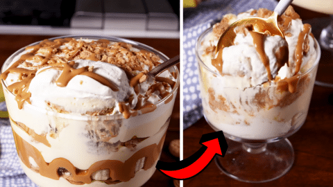 Easy Peanut Butter Banana Pudding Recipe | DIY Joy Projects and Crafts Ideas