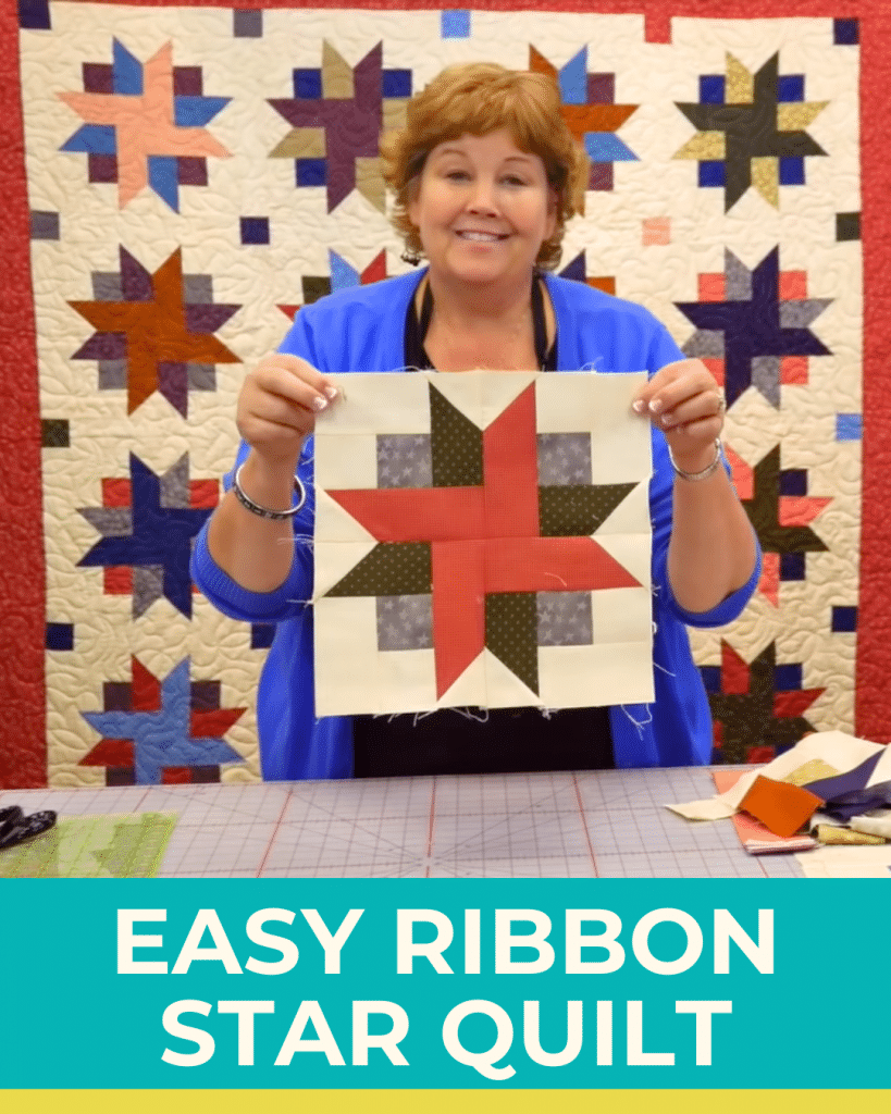 Ribbon Star Quilt With Jenny Doan