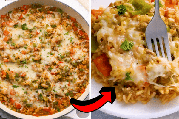 Easy Stuffed Pepper Casserole Recipe