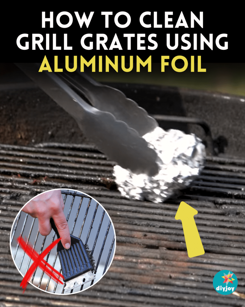 How to Clean Grill Grates Using Aluminum Foil