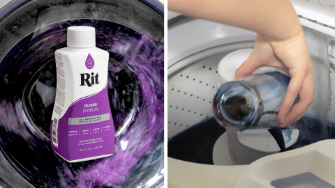 How to Dye Clothes in the Washing Machine | DIY Joy Projects and Crafts Ideas