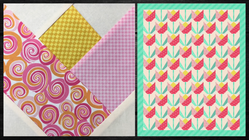 How to Make a Holland Tulip Quilt Block