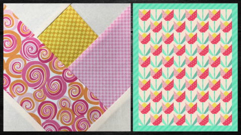 How to Make a Holland Tulip Quilt Block | DIY Joy Projects and Crafts Ideas