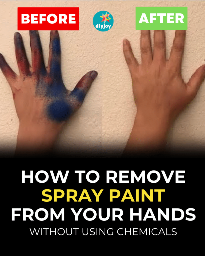 How to Remove Spray Paint From Your Hands