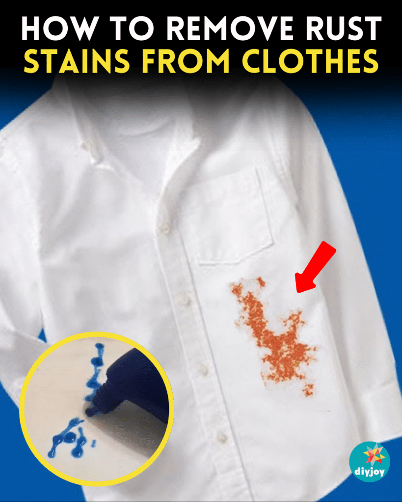 How to Remove Rust Stains From Clothes