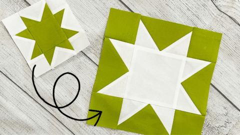 How to Change the Size of a Quilt Block | DIY Joy Projects and Crafts Ideas