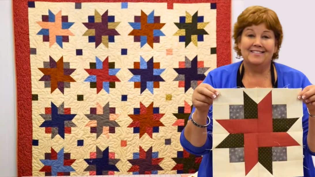 Ribbon Star Quilt With Jenny Doan - DIY Joy