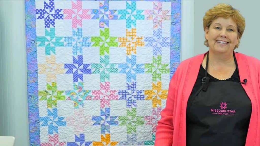 Surprise Pinwheels Quilt With Jenny Doan